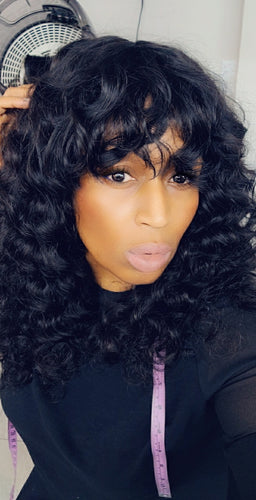 Porsha Natural Wave  Glueless Full Wig