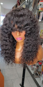 Porsha Natural Curl Custom Glueless Full Wig