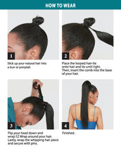 Load image into Gallery viewer, EZ -Wrap Ponytail